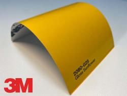 3M Wrap Film Series 2080-G25, Gloss Sunflower Yellow 